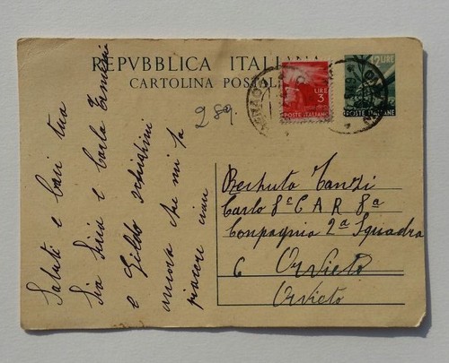 Repubblica italiana cartolina - repubblica,