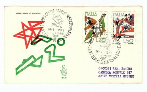 Repubblica italiana busta - italiana, fdc