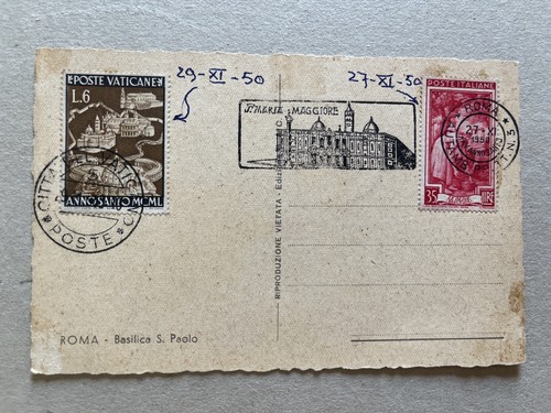 Cartolina repubblica lavoro - m),