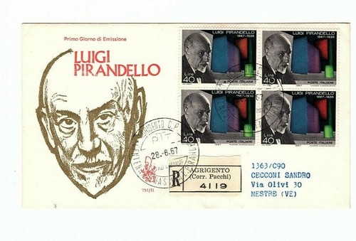 Repubblica italiana busta fdc - italiana,